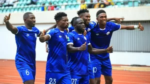 Rivers United claimed a 1-0 win over Algerian side, USM Alger in the first leg of their CAF Confederation Cup quarter-final clash at the Godswill Akpabio International Stadium