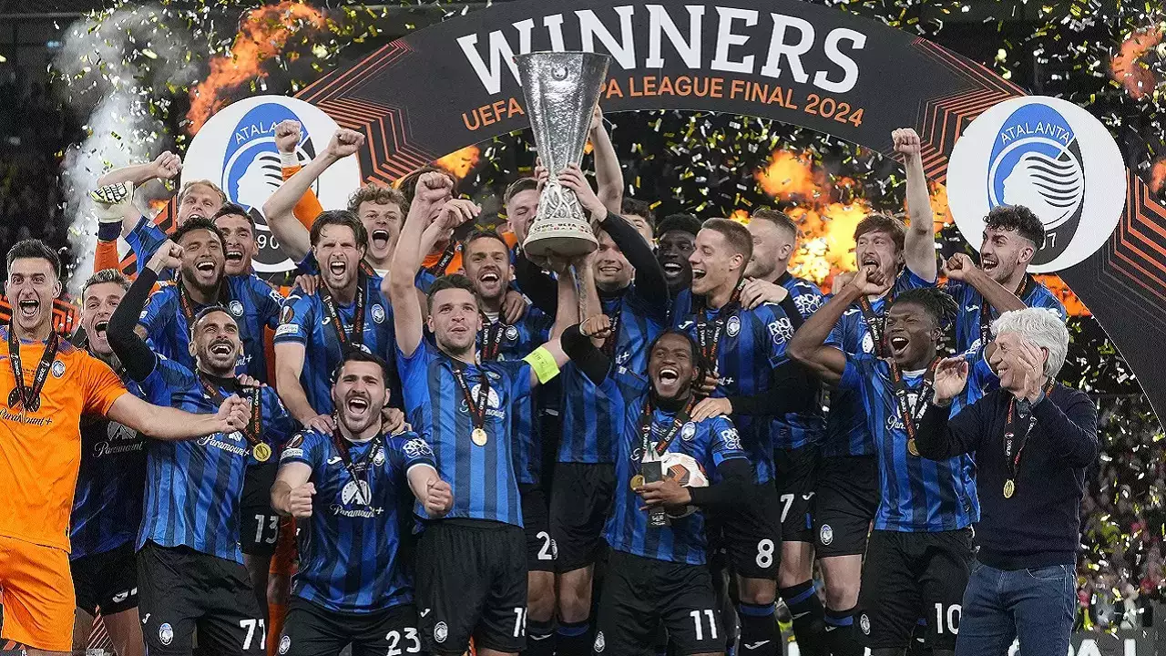 Nigerian attackers, Ademola Lookman netted a historic hat-trick to help Atalanta defeat Bayer Leverkusen 3-0 in the Europa League final in Dublin last night.