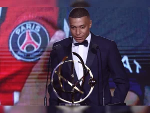 Kylian Mbappe was honored as France's player of the year at an awards ceremony in Paris on Monday, capping off his illustrious seven-season tenure with Paris Saint-Germain (PSG).