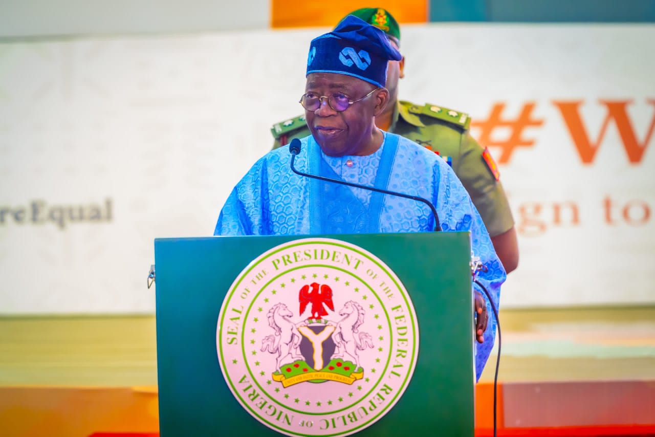 President Bola Tinubu today flagged off the African First Ladies summit in Abuja.