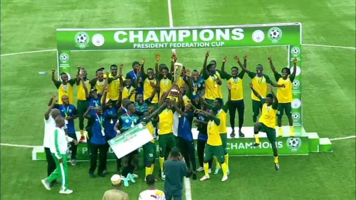 El-kanemi Warriors of Maiduguri have clinched the 2024 President Federation Cup, after beating Abia Warriors 2-nil in the finals.