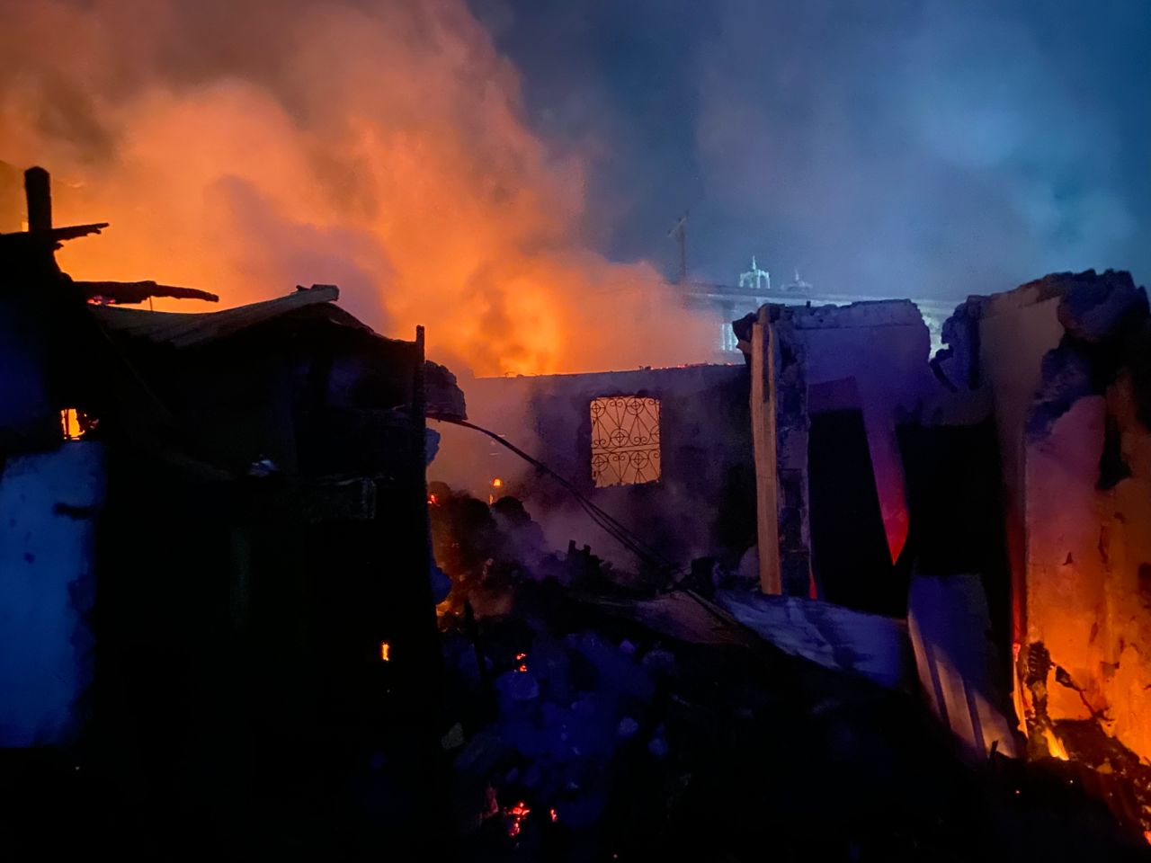 Power Surge Triggers Fire at Ajegunle Shopping Complex, No Casualties Recorded