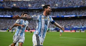 Messi Hits Historic Hat-Trick as Argentina Cruise Past Algeria