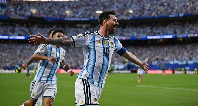 Messi Hits Historic Hat-Trick as Argentina Cruise Past Algeria